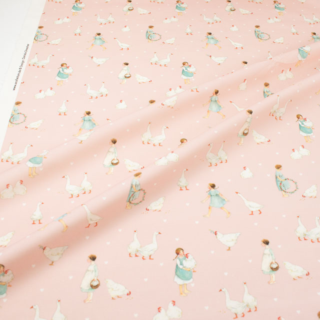 生地 acufactum-アクファクトゥム- カントリーライフ(ACU3523) 610.ピンク 09Ac04_