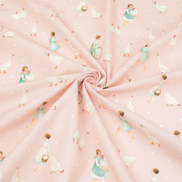 生地 acufactum-アクファクトゥム- カントリーライフ(ACU3523) 610.ピンク 09Ac04_