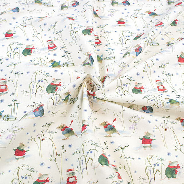 生地 acufactum-アクファクトゥム- 冬のネズミ(ACU3523) 737.オフ 09Ac04_