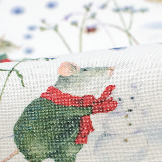 生地 acufactum-アクファクトゥム- 冬のネズミ(ACU3523) 737.オフ 09Ac04_