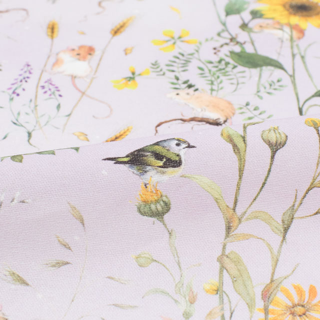 生地 acufactum-アクファクトゥム- ひまわり畑(ACU3523) 842.ラベンダー 09Ac04_