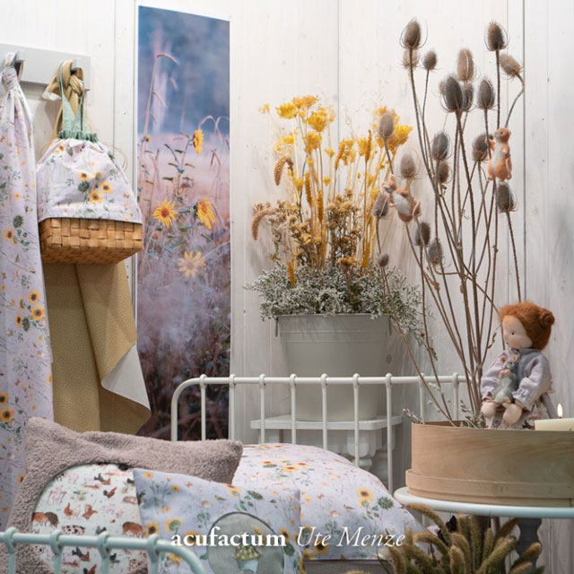 生地 acufactum-アクファクトゥム- ひまわり畑(ACU3523) 842.ラベンダー 09Ac04_