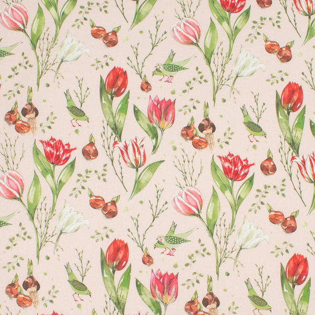 生地 acufactum-アクファクトゥム- チューリップタイム（ACU3523） 881.ピンク 09Ac04_