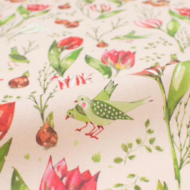 生地 acufactum-アクファクトゥム- チューリップタイム(ACU3523) 881.ピンク 09Ac04_