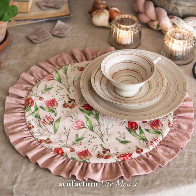 生地 acufactum-アクファクトゥム- チューリップタイム(ACU3523) 881.ピンク 09Ac04_