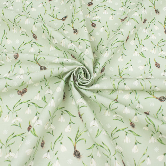 生地 acufactum-アクファクトゥム- スノードロップ(ACU3523) 875.グリーン 09Ac04_