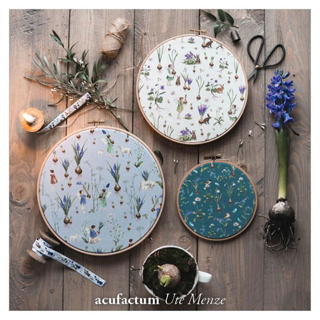 生地 acufactum-アクファクトゥム- 春の妖精(ACU3523) 791.ブルー 09Ac04_