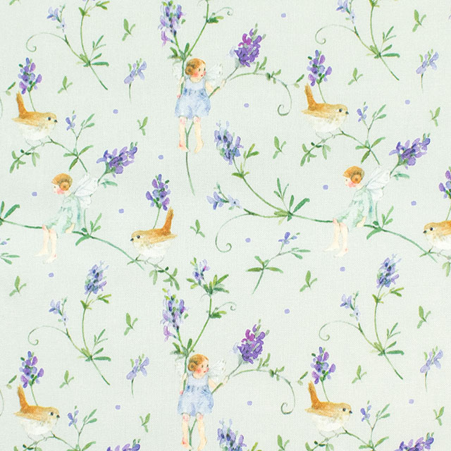 生地 acufactum-アクファクトゥム- ラベンダーの妖精(HC-ACU3523) 370.グリーン 09Ac04_