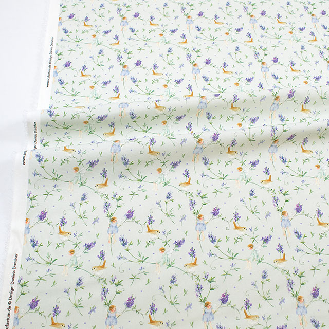 生地 acufactum-アクファクトゥム- ラベンダーの妖精(HC-ACU3523) 370.グリーン 09Ac04_