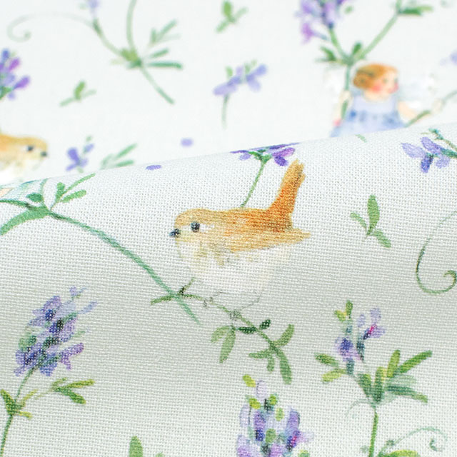 生地 acufactum-アクファクトゥム- ラベンダーの妖精(HC-ACU3523) 370.グリーン 09Ac04_