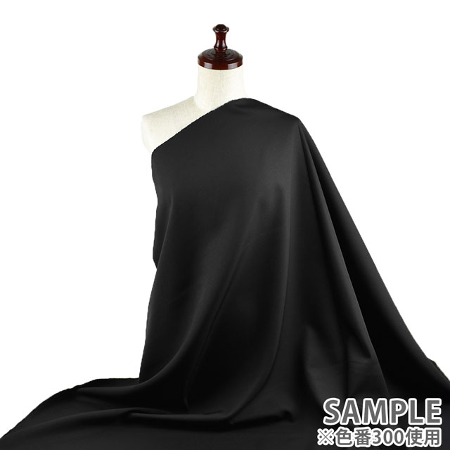 生地 ポリエステルギャバ(AD1581S) KW.白 09Cq39_