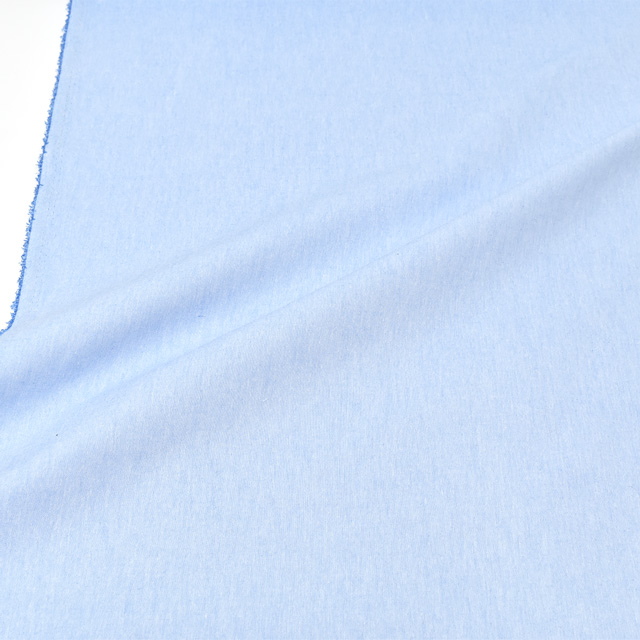 生地 交織ダンガリー 無地(AD46100) 103.ライトブルー 09Bm28_
