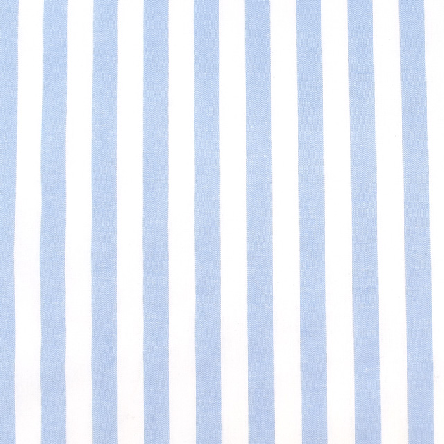 生地 交織ダンガリー ストライプ 太(AD46200) 323.ライトブルー 09Bk23_