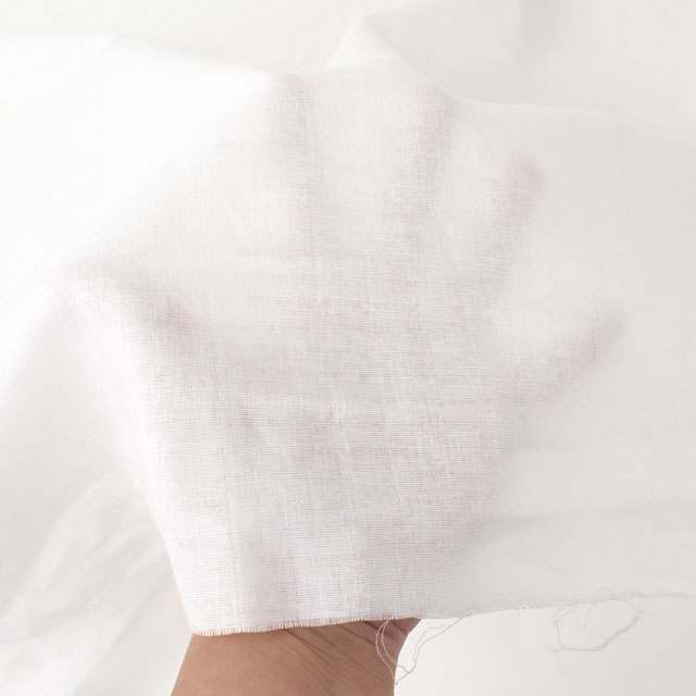 生地 ダブルガーゼ(AD9550L) KW.白 09Bl27_