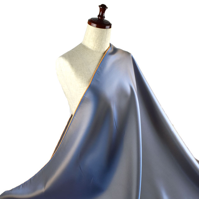 裏地 ツイル(AK3280) 39.水色×オレンジ 99Zz99_