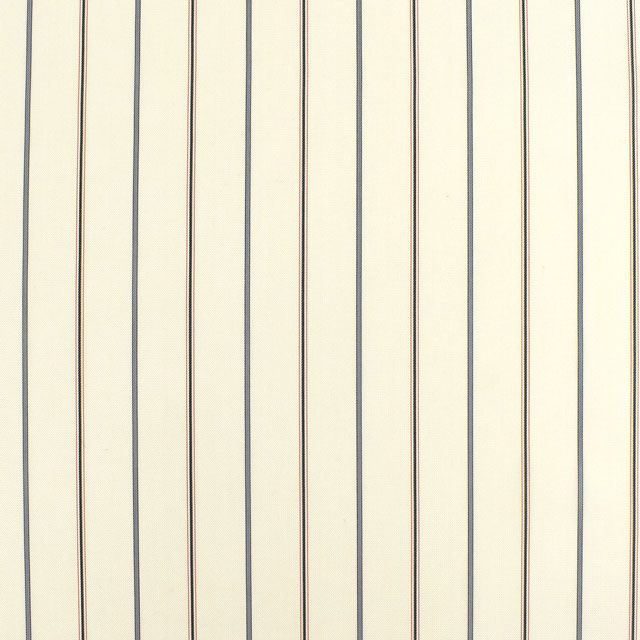 裏地 先染めストライプ(AK5100) 7.アイボリー×赤・黒・グレー 09Cx50_