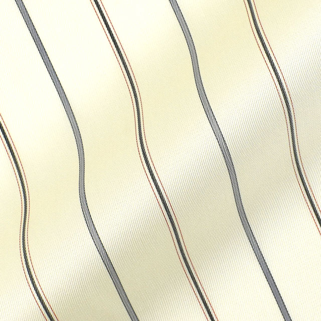 裏地 先染めストライプ(AK5100) 7.アイボリー×赤・黒・グレー 09Cx50_