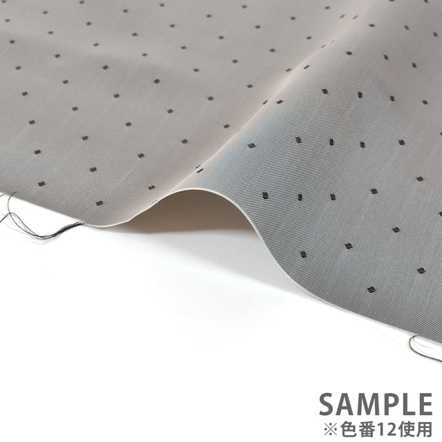 裏地 センプリスドットジャガード(AK807) 21.白 99Zz99_