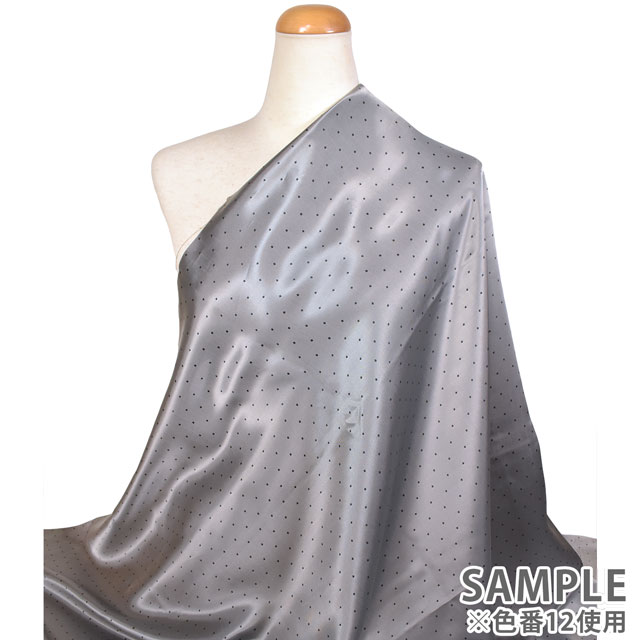 裏地 センプリスドットジャガード(AK807) 21.白 99Zz99_