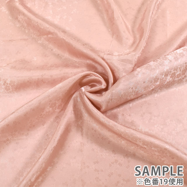 裏地 フラワーガーデンジャガード(AK821) 8.赤 09Cx49_