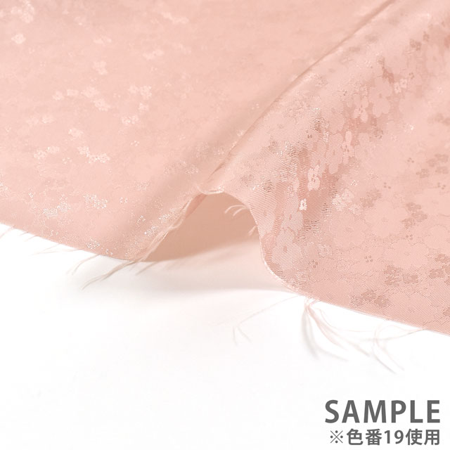 裏地 フラワーガーデンジャガード(AK821) 8.赤 09Cx49_