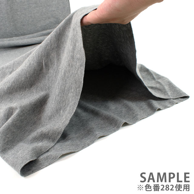 生地 綿ジャージ(AN90000) 31.ペールオレンジ 09Bo33_