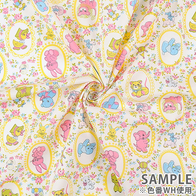 生地 アニマルランド YE.イエロー 99Zz99_