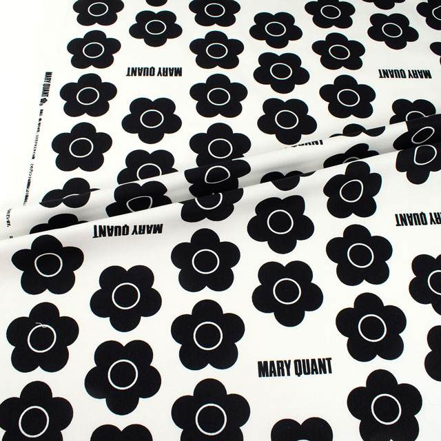 生地 MARY QUANT-マリー・クヮント- フラワー/オックス(AP1020S) 2A.オフ 09Ac04_