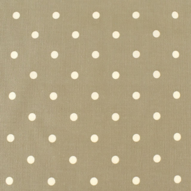生地 21W コーデュロイプリント 水玉(AP25403) 3A.ベージュ 09Bl24_