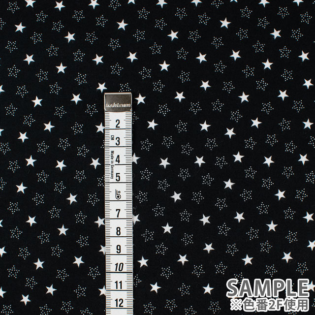 生地 リトルスター/スケア(AP45808) 2E.ネイビー×マルチ 09Bk23_