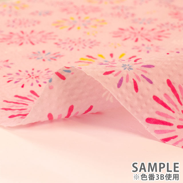 生地 和柄リップル 花火(AP52111) 3A.オフ 09Ab02_