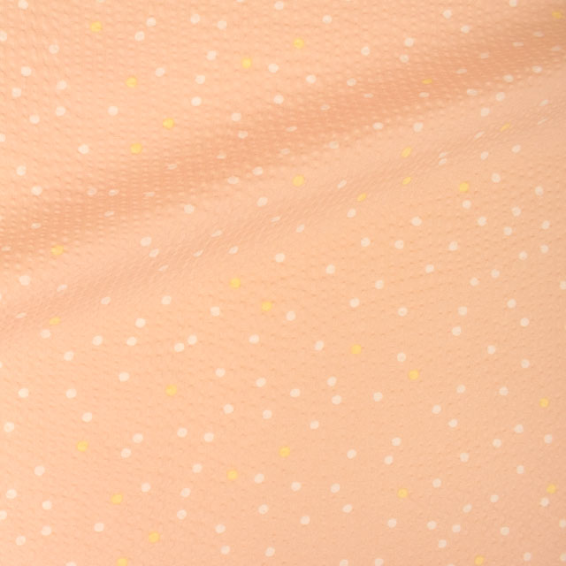 生地 クラッシーリップル ドット(AP52801) 1B.ピンク 09Ab02_