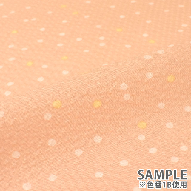 生地 クラッシーリップル ドット(AP52801) 1B.ピンク 09Ab02_