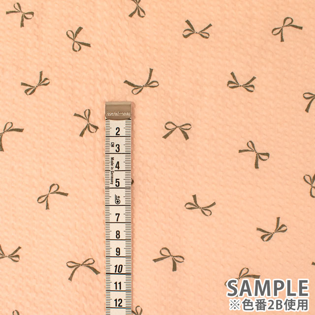 生地 クラッシーリップル リボン(AP52801) 2B.ピンク 09Ab02_