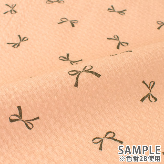 生地 クラッシーリップル リボン(AP52801) 2B.ピンク 09Ab02_