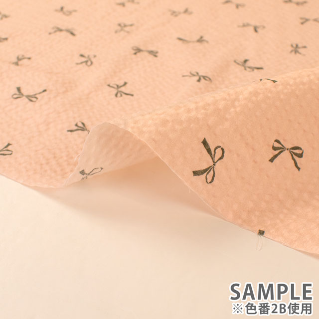 生地 クラッシーリップル リボン(AP52801) 2B.ピンク 09Ab02_