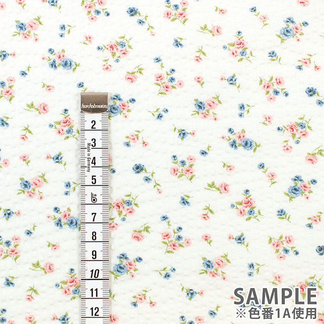生地 大人リップルプリント 小花柄(AP62801H) 1A.オフ 09Ae99_