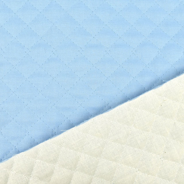 生地 シーチングキルト(AQ10000) 67.スカイブルー 09Bi19_