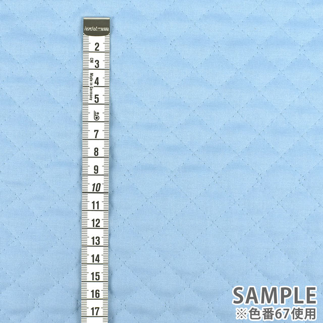 生地 シーチングキルト(AQ10000) 67.スカイブルー 09Bi19_