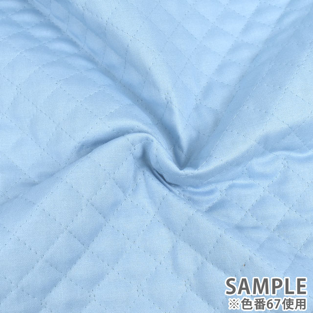 生地 シーチングキルト(AQ10000) 67.スカイブルー 09Bi19_
