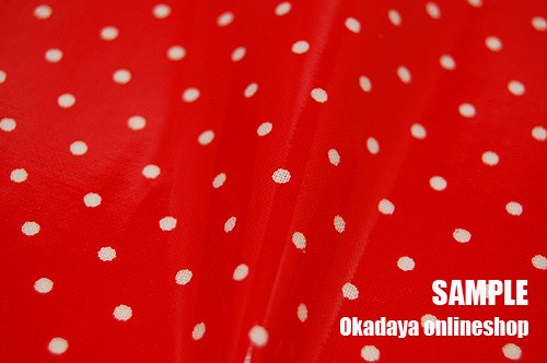 生地 水玉ラミネート(AR88312) 小 11O.黒 99Zz99_