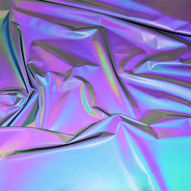 反射生地 LIGHT FORCE（R） オーロラリフレクター ブラック 10Bn99j