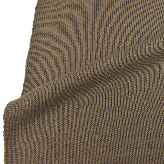 リブニット AW5G0×0リブニット AW283.カーキ 09Bo33_