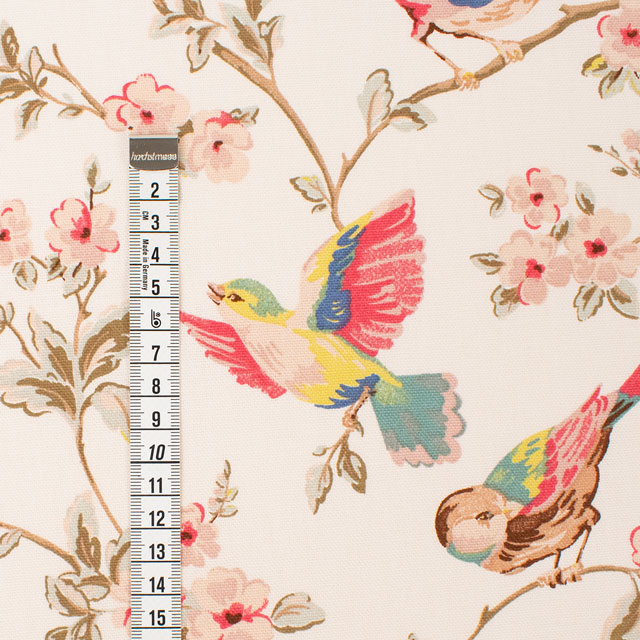 生地 Cath Kidston-キャスキッドソン BRITISH BIRDS ブリティッシュ・バーズ(AWCK04) PASTEL 09Ac04_