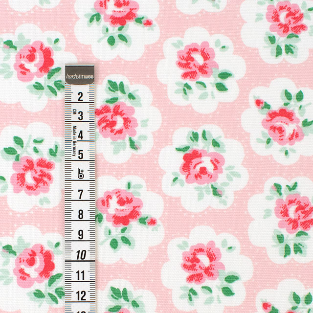 生地 Cath Kidston-キャスキッドソン PROVENCE ROSE プロヴァンス・ローズ(AWCK05) PINK 09Ac04_