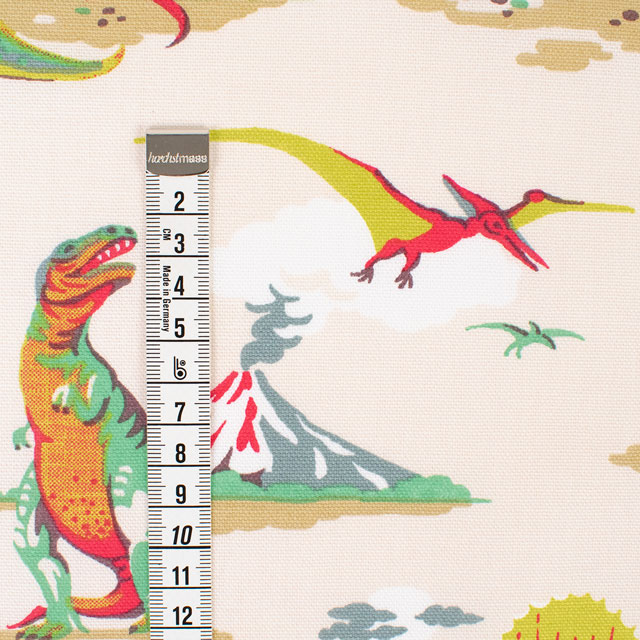 生地 Cath Kidston-キャスキッドソン DINO ダイノ(AWCK08) MULTI 09Ac04_