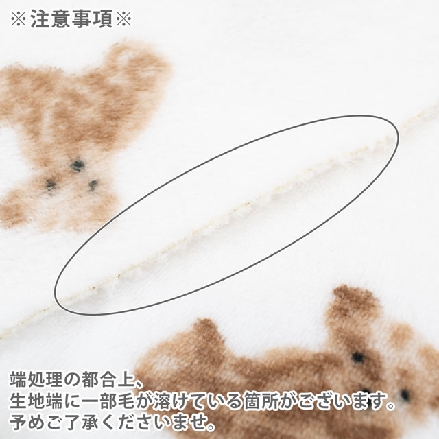 生地 くまもこファー 約160cm幅×50cmカット(axl-25-81567) 7.ブラウン 10Bo23_