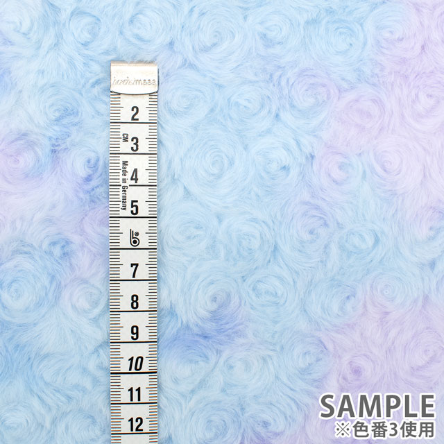 生地 マーブルローズファー 約160cm幅×50cmカット(axl-25-81569) 4.パープル系 10Bo23_