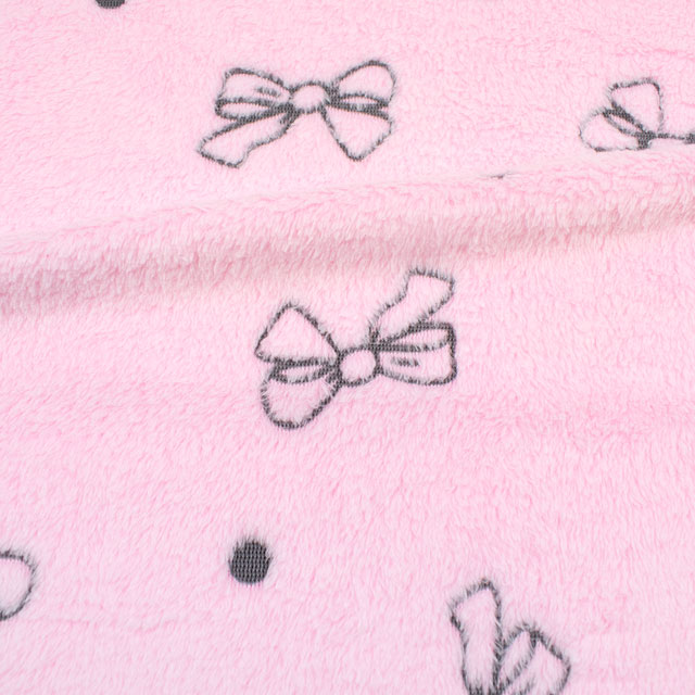 生地 リボンファー 約160cm幅×50cmカット(axl-25-81579) 8.ピンク 10Bo23_