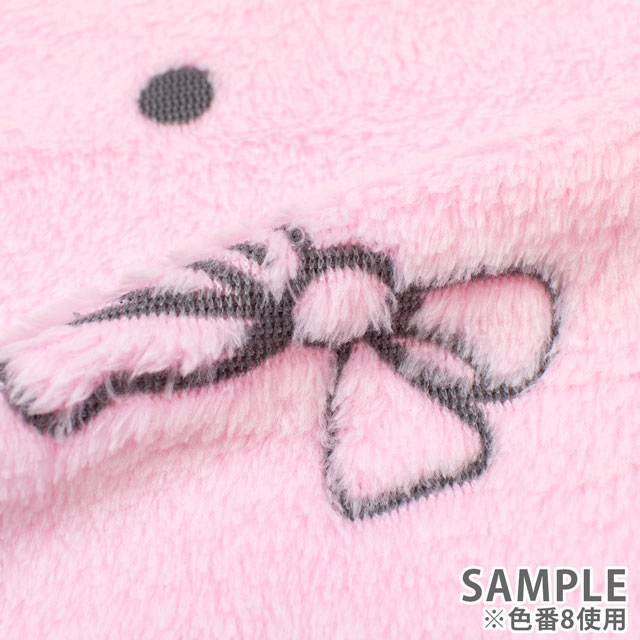 生地 リボンファー 約160cm幅×50cmカット(axl-25-81579) 8.ピンク 10Bo23_